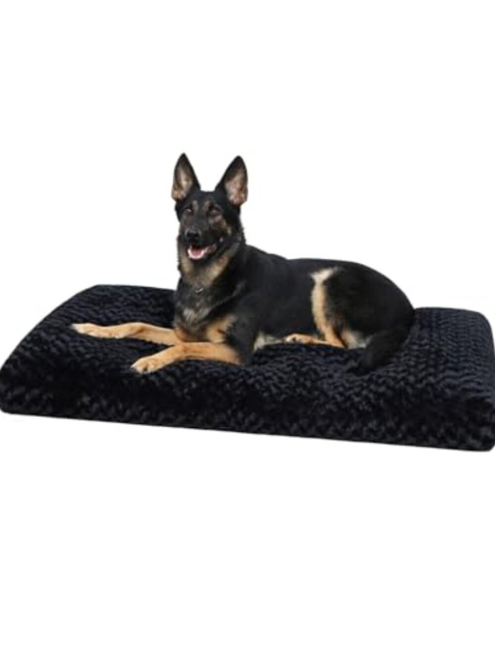 New Washable Dog Bed Anti-Slip Dog Crate Beds Deluxe Plush Kennel Pad Comfy Pet